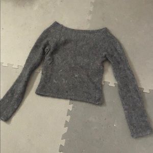 cropped sweater